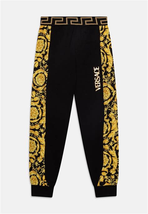 pantaloni versace kids barocco